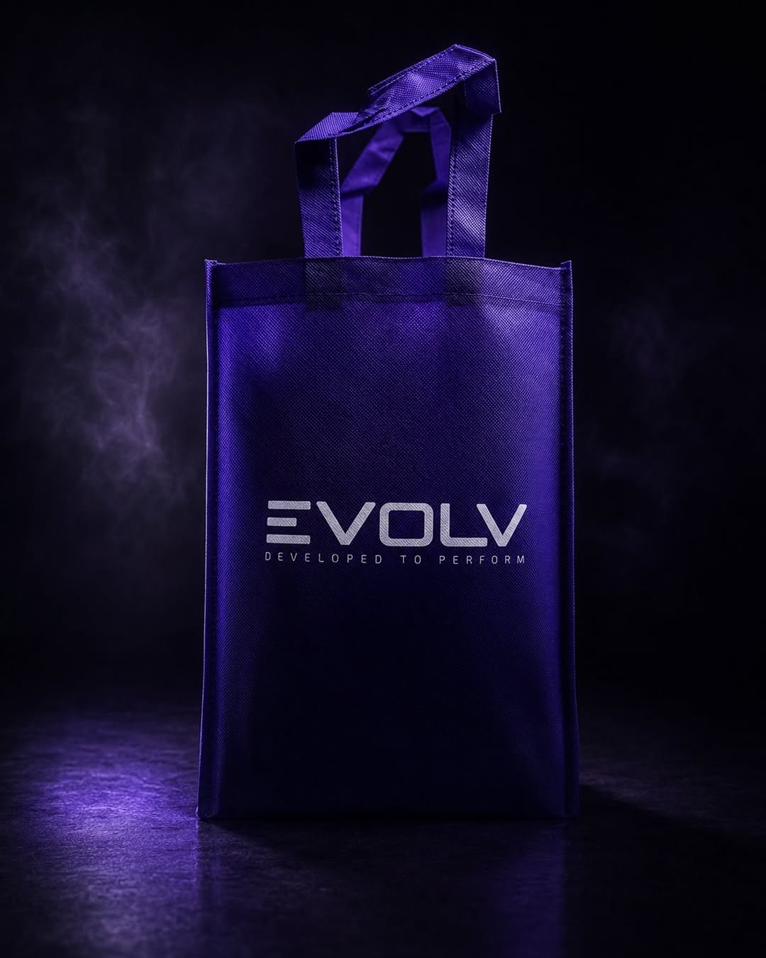PURPLE CLOTH BAG